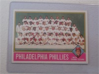 1976 TOPPS PHILADELPHIA PHILLIES TEAM CARD