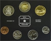 2000 RCM Specimen Set Canadian Coin 7 Coin Set