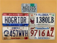 Car & Motorcycle License Plates