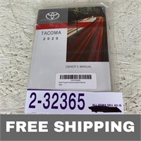 2021 Toyota Tacoma Owners Manual
