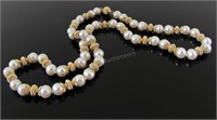 Cultured Pearl 18K Necklace
