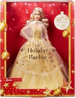 (N) 2023 Holiday Barbie Doll, Seasonal Collector G