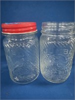 2pc Jumbo Peanut Butter Jars