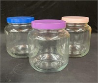 Transparent Storage Jars