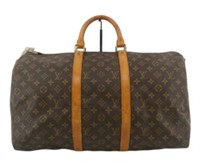 Louis Vuitton Monogram Keepall Handbag 50