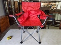 Red Foldable Camping / Beach Chair