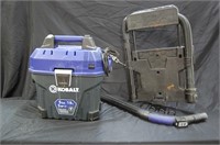 Kobalt 5 Gallon Wet/Dry Vacuum W/ Wall Mount