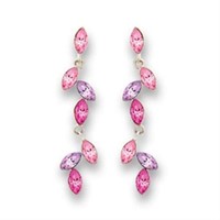 Exceptional 3.50ct Gemstone Dangle Earrings