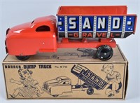BANNER SAND & GRAVEL DUMP TRUCK w/ BOX