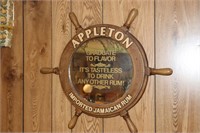 Appleton Imported Jamaican Rum Ships Wheel Bar