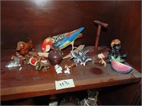 Lot of antique figurines