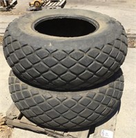 Set of (2) 16.9-24 Turf Tires