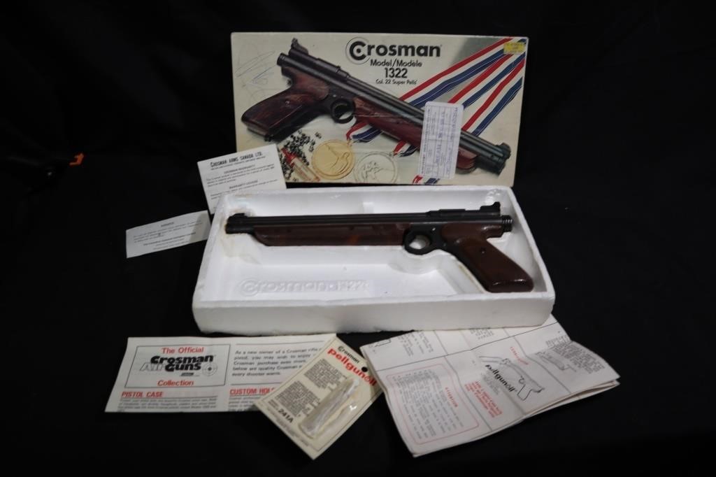 Crossman model 1322 pellet pistol