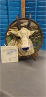 1996 mountain goat collection plate