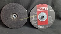 2) New 9" x 1/4" Grinding Wheels