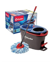 O-Cedar EasyWring RinseClean Spin Mop and Bucket