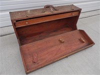 Antique Wood Carpenter's Box
