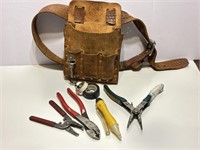 Klein Tool Pouch with some misc hand tools