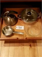 (5) Piece Lot of Cookware