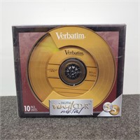 New-Oldstock Verbatim Digital Vinyl Cd-R 10pk