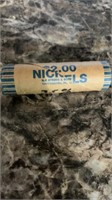 Roll of Mixed year nickels under 1964