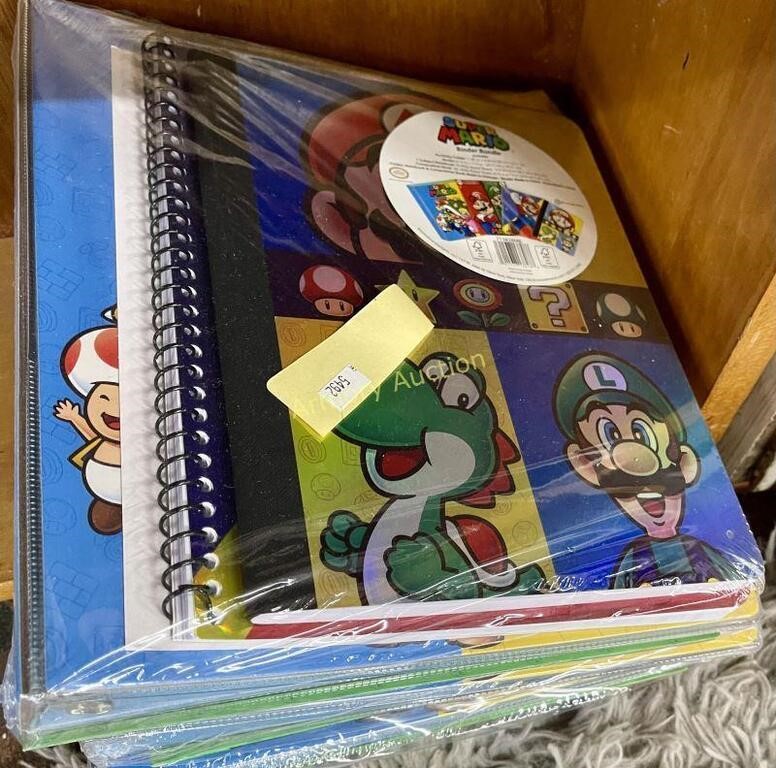 MARIO BINDER / NOTEBOOK SETS