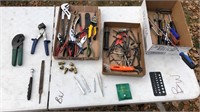 Lot of Pliers, screwdrivers, Allen wrenches & more