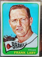 1965 Topps Frank Lary #127 Milwaukee Braves