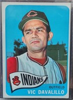 1965 Topps Vic Davalillo #128 Cleveland Indians