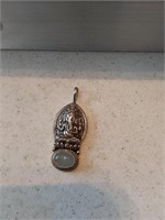 Sterling Silver Ganesh Pendant-19.2 g