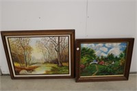 Framed Original Paintings