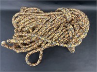 Bundle of Thick Yellow Paracord Rope