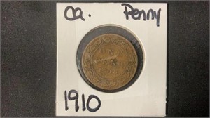 1910 Big Penny Coin