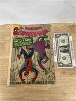 Vintage 12 cent Spider Man No 6 The Lizard marvel