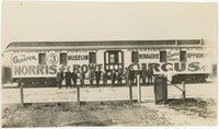 9.5in x 5.5in Norris & Rowe Circus train car