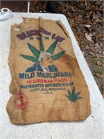 Slick Willie Mild Marijuana Burlap- Bill Clinton