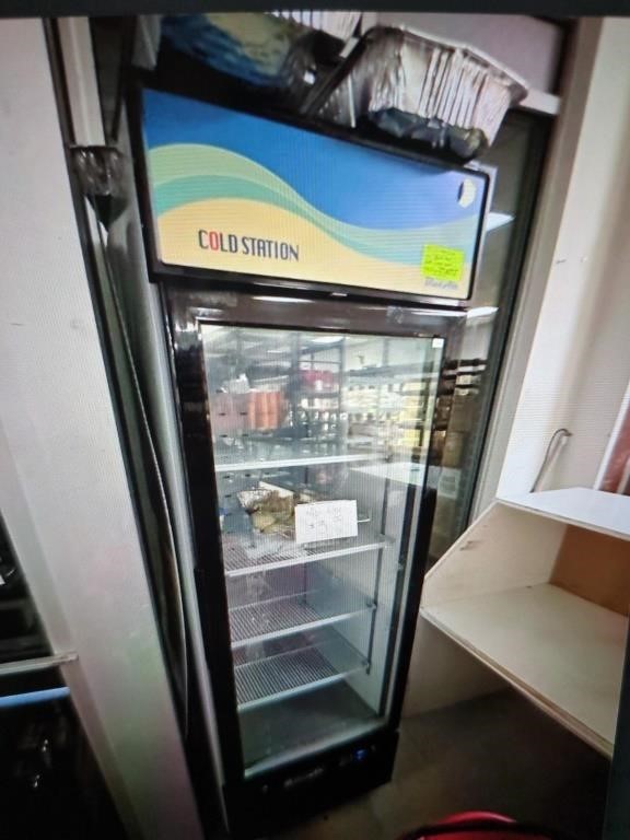 BLUE AIR GLASS DOOR REFRIGERATOR