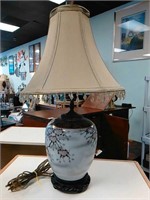 Asian inspired table lamp
