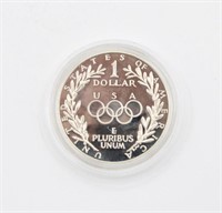 1988-S Silver Olympiad US Liberty Dollar Coin