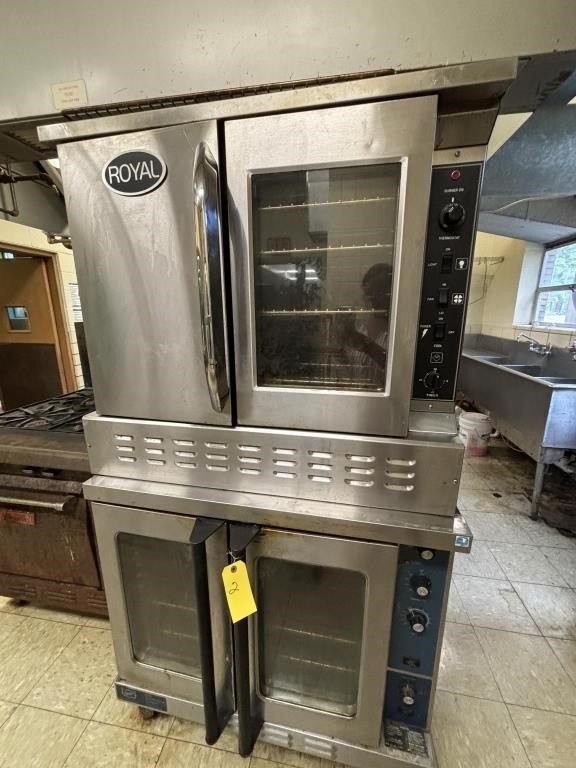 Royal 2-Tier Gas Oven 37x38x34