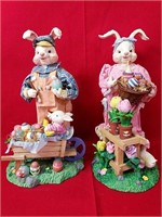 Avon Bunny Figurines