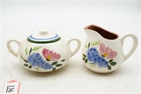 Stangl Pottery Fruit and Flowers Sugar & Creamer