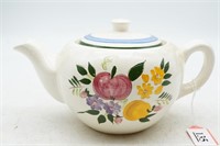 Stangl Pottery Fruit and Flowers Teapot