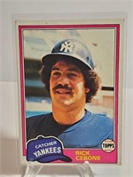 1981 Topps Rick Cerone