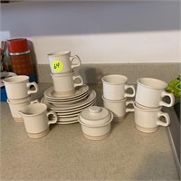 DESIGNED BY NIKKO COFFEE CUPS AND SAUCERS