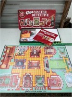 CLUE Master Detective game