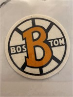 Vintage NHL Boston Bruins Felt Crest