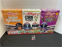 Full Racing Memorabilia Cereal Boxes