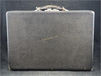Travel Locking Case Briefcase Picnic W/ Vintage