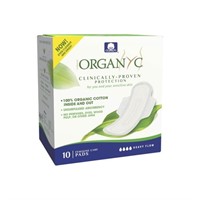 Organyc Organic Cotton Pads, 10 Pads